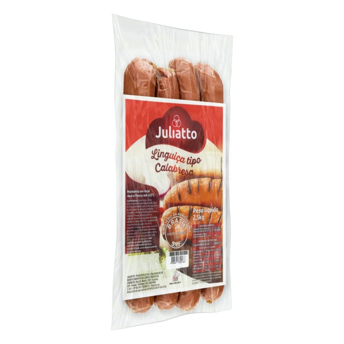 Linguiça Calabresa Reta Juliatto 2,5kg - Image 5