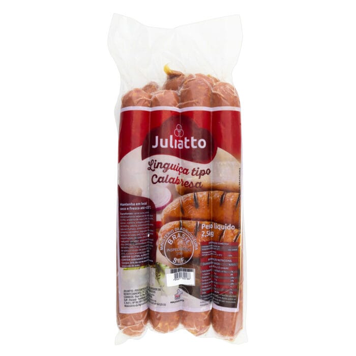 Linguiça Calabresa Reta Juliatto 2,5kg - Image 3