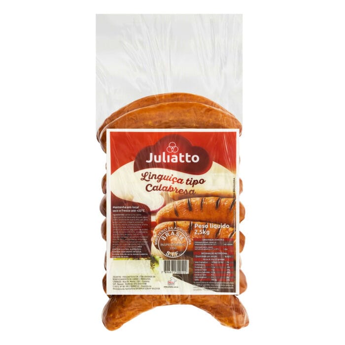 Linguiça Calabresa Juliatto 2,5kg - Image 4