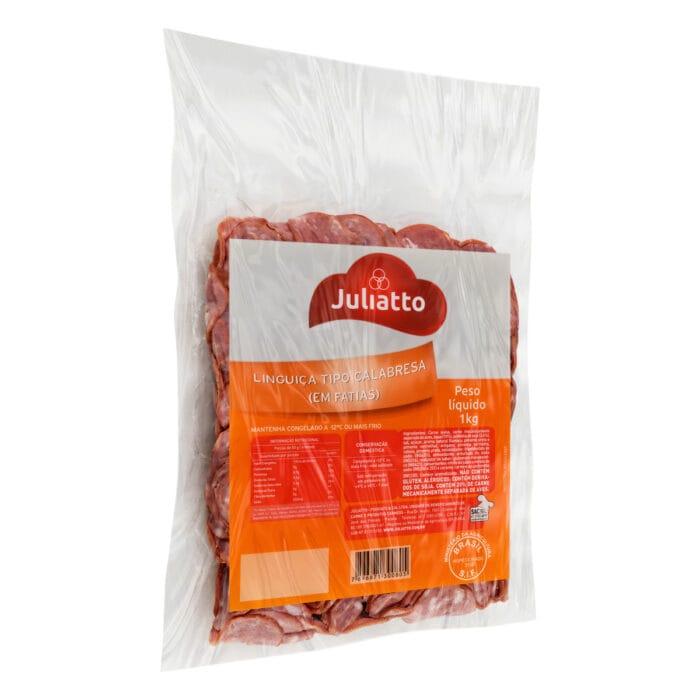 Linguiça Calabresa Fatiada Juliatto 1kg - Image 6