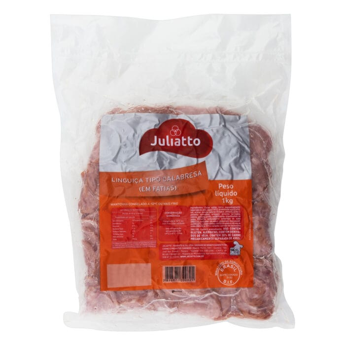 Linguiça Calabresa Fatiada Juliatto 1kg - Image 3