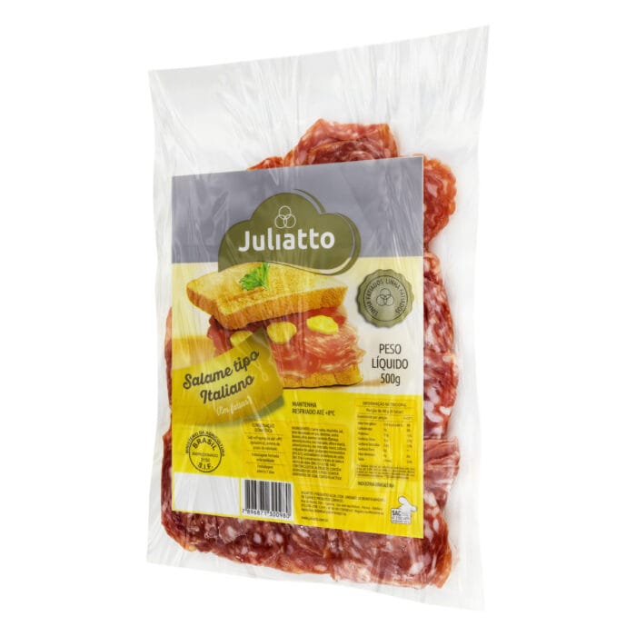 Salame Italiano Juliatto Fatiado 500g - Image 5