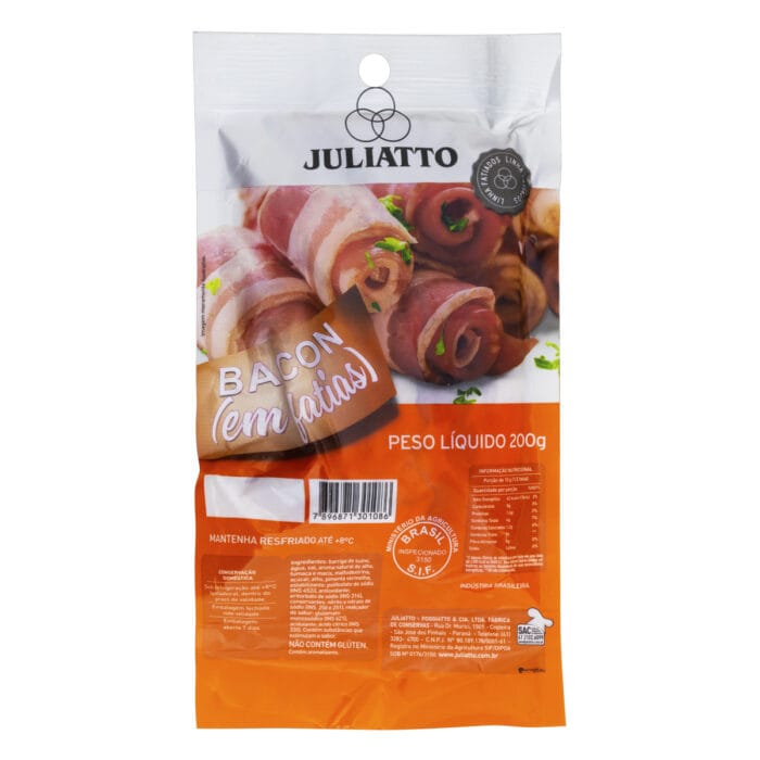 Bacon Juliatto Fatiado 200g - Image 3