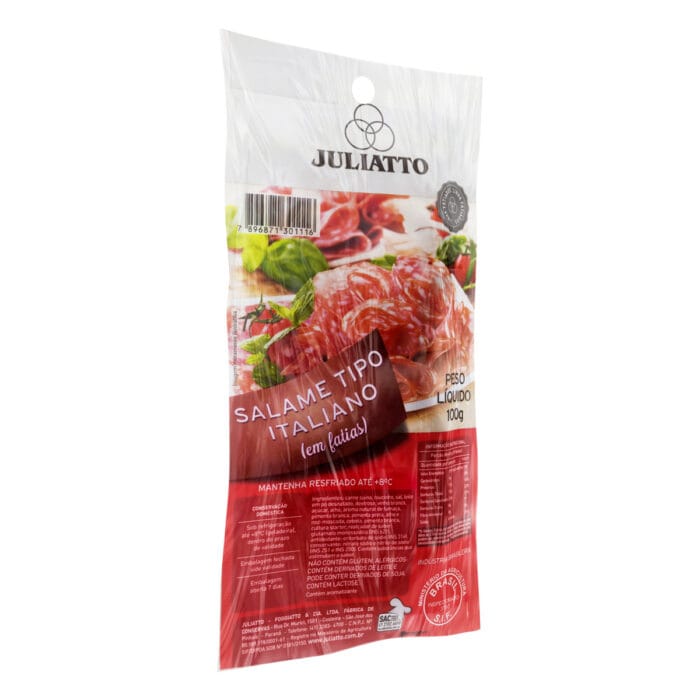 Salame Italiano Juliatto Fatiado 100g - Image 5